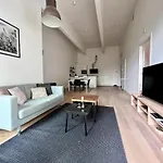 Bright Modern Loft In Central Brussels For 4