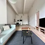 Bright Modern Loft In Central Brussels For 4