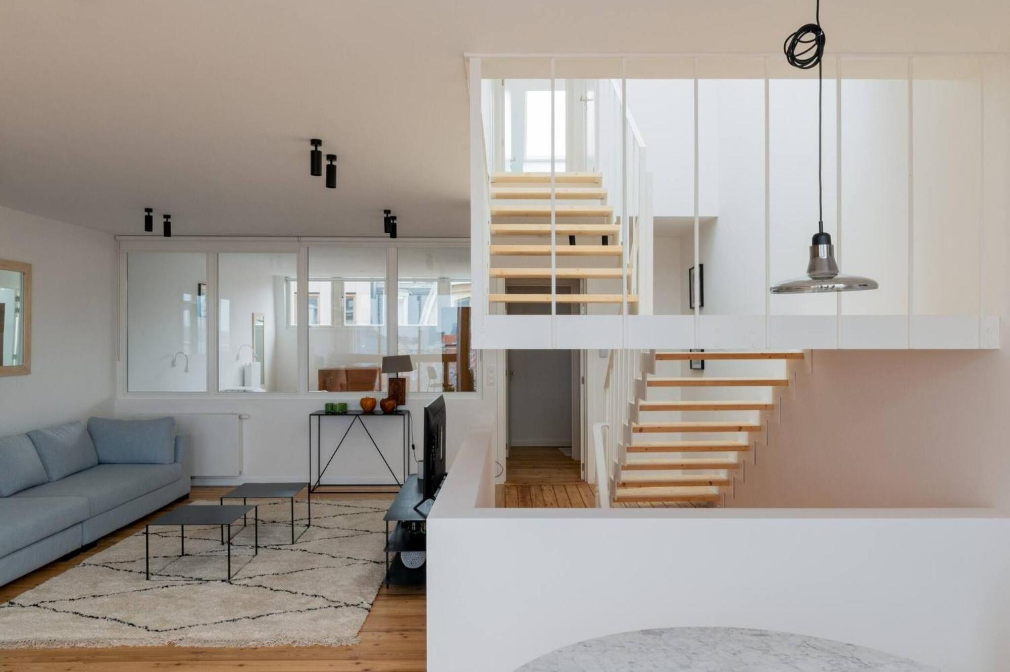Floor New Duplex Stunning View In Trendy St Gilles Căn hộ *