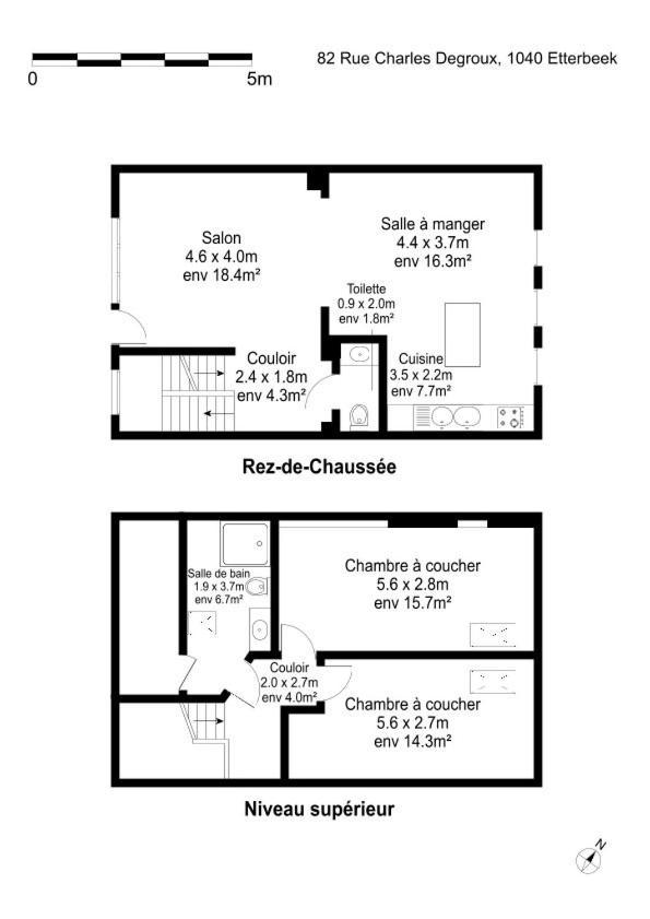 Apartment Degroux 82 - Self Check In By Homenhancement *