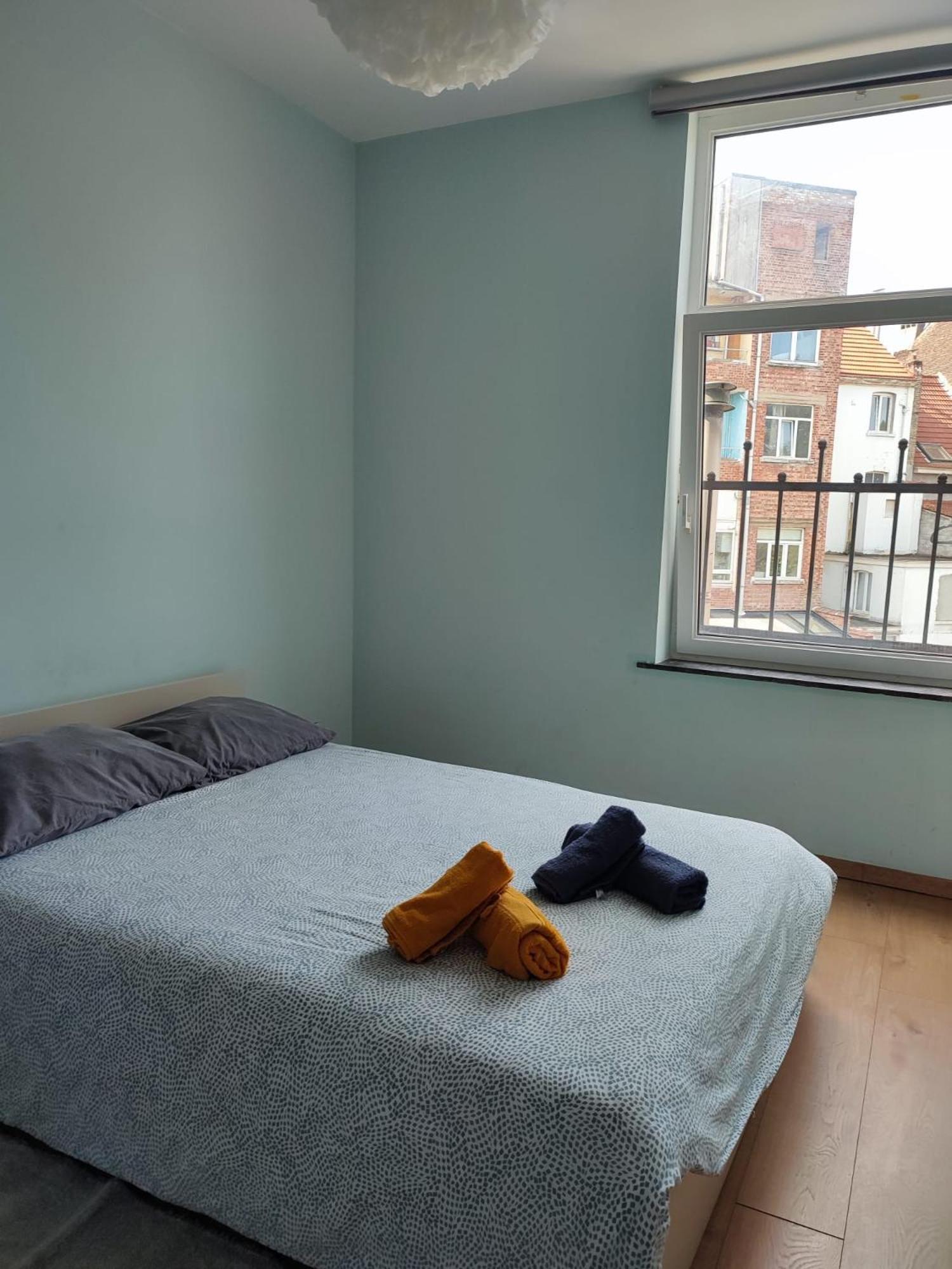 Homestay Confortable Avec Un Lit Double A Schaerbeek Cle Bleu
