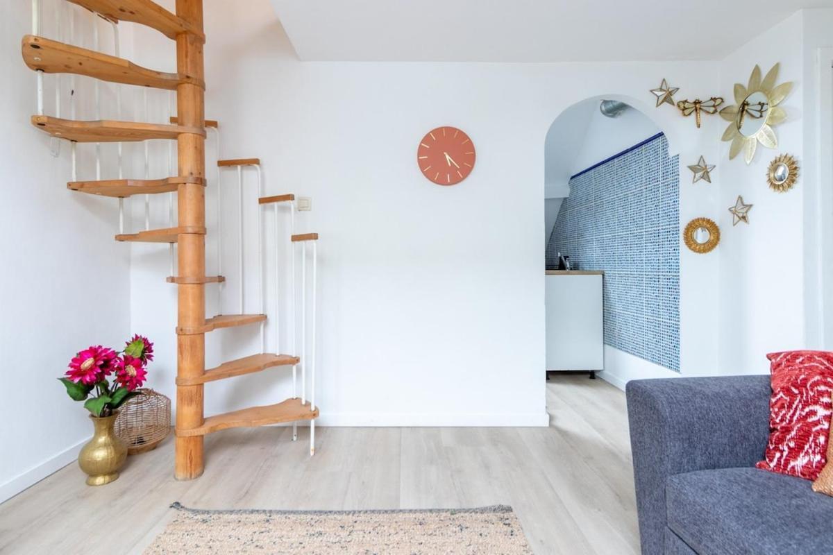 Charming Top-floor With Unique Loft Design Apartment