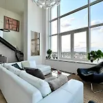 Room Suite Penthouse Brussels Skyline Penthouse Suite 220 M2 Suite Room Of Refined Elegance Bed & Breakfast Brussels