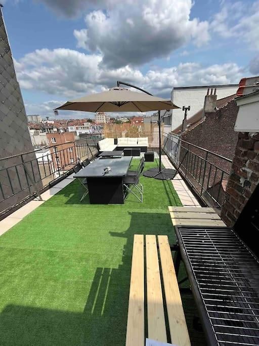 Duplex Avec Terrasse Quartier Europeen Appartement Brussel