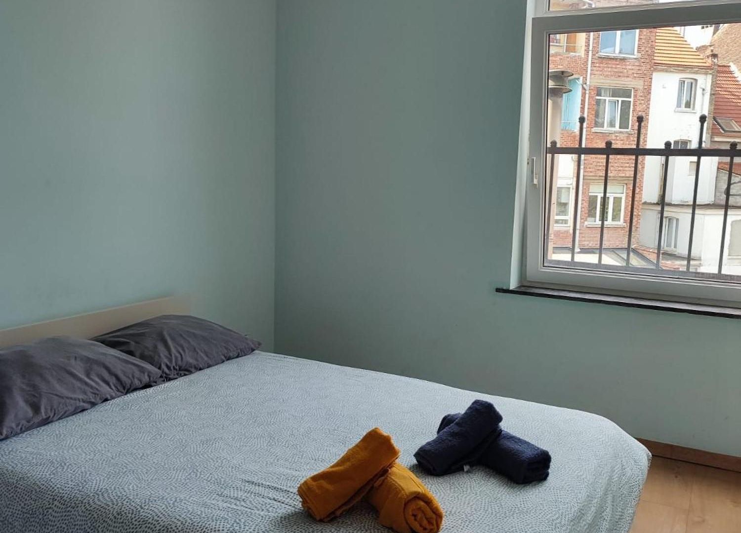 Accommodatie bij particulieren Confortable Avec Un Lit Double A Schaerbeek Cle Bleu
