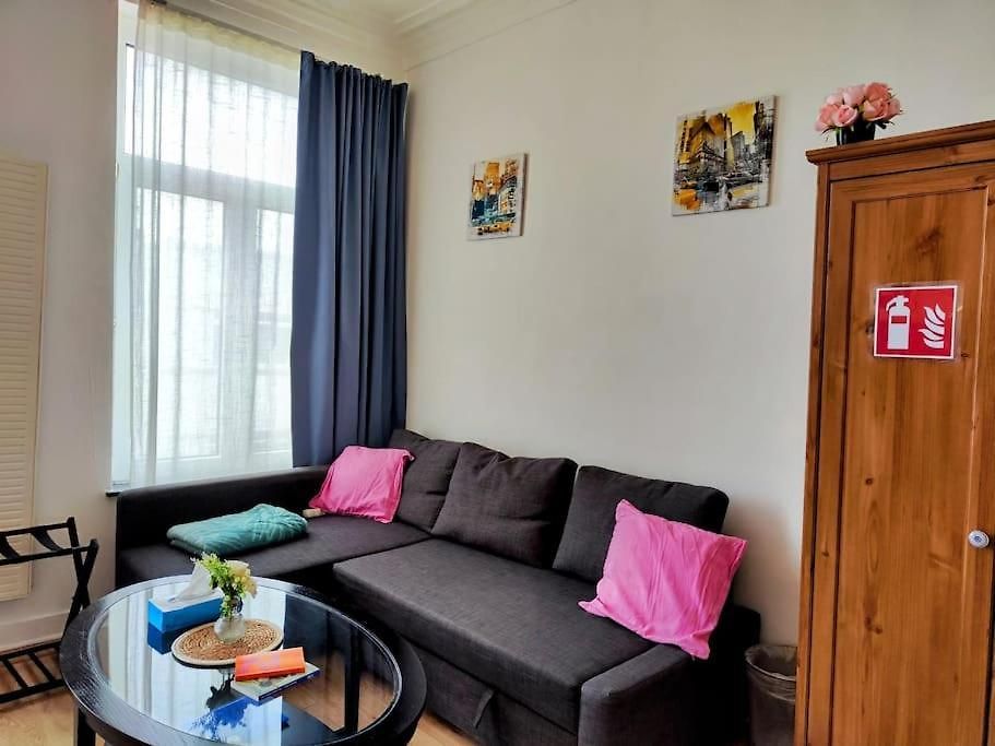 Entier Avec Balcon - Tour Et Taxis Apartment *