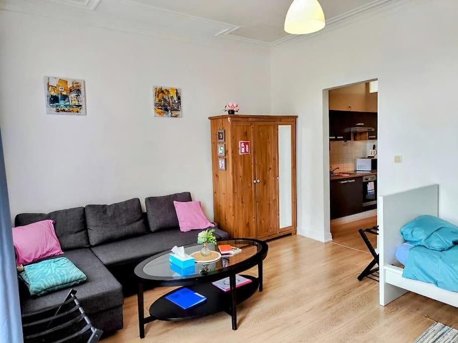 Entier Avec Balcon - Tour Et Taxis Apartment Brussels
