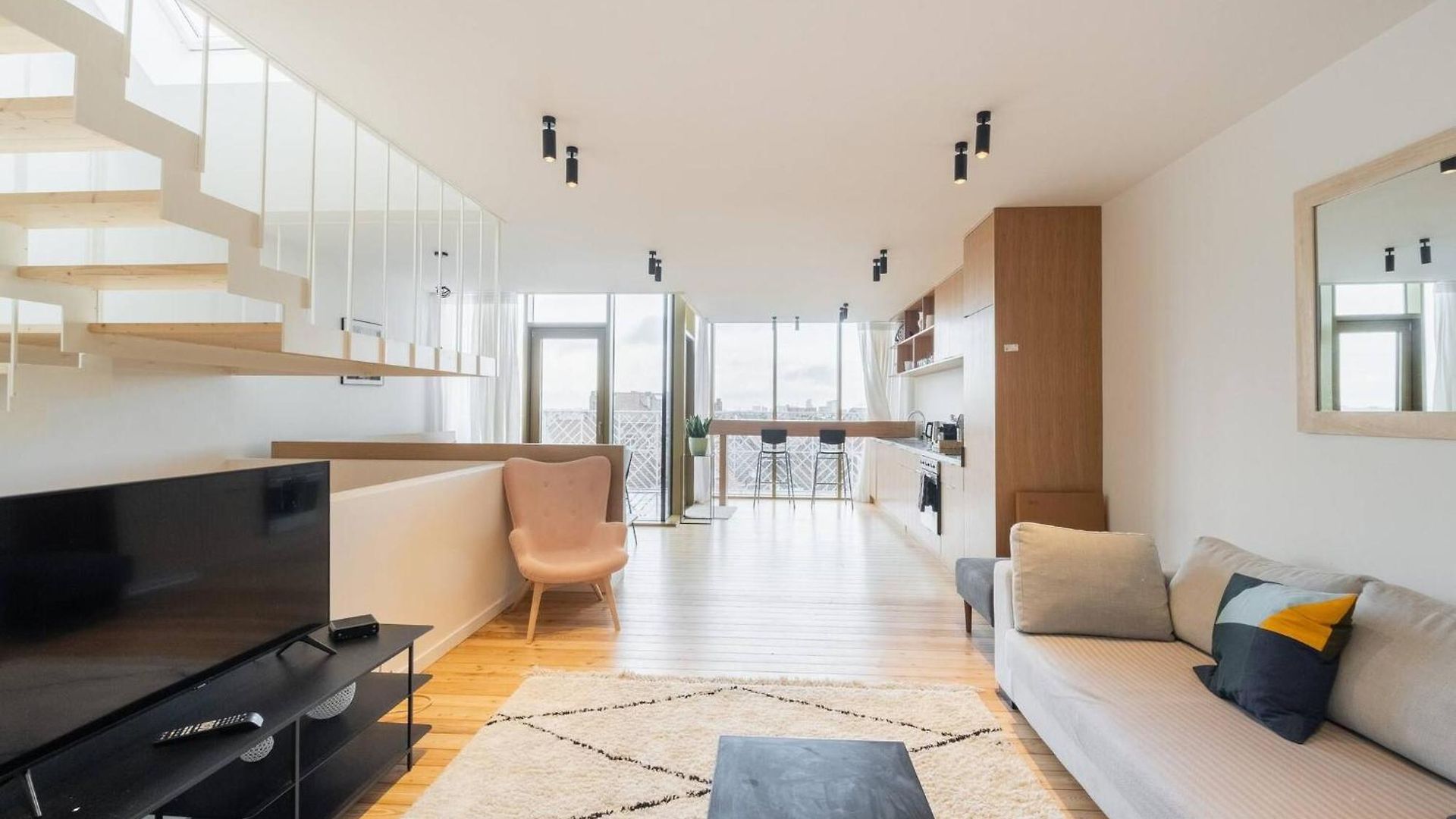 Appartement Floor New Duplex Stunning View In Trendy St Gilles