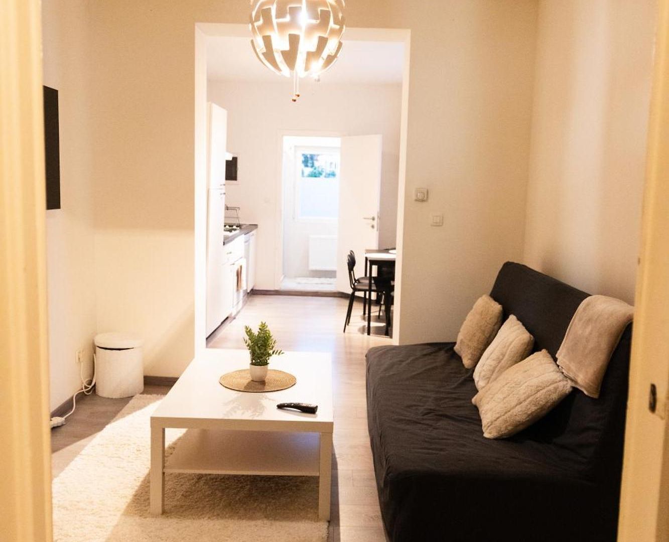 Sous Toit Lumineux Avec Garage Et 4 Pieces En Enfilade Appartement