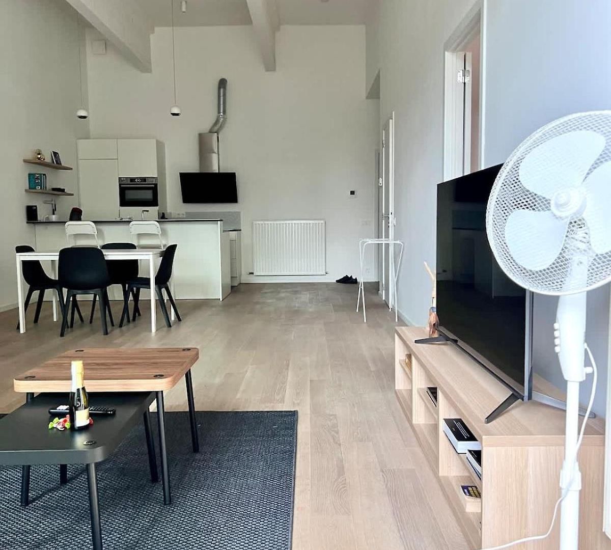 Spacious Loft Up To 4 Guests Comfort & Style In Appartement Brussel