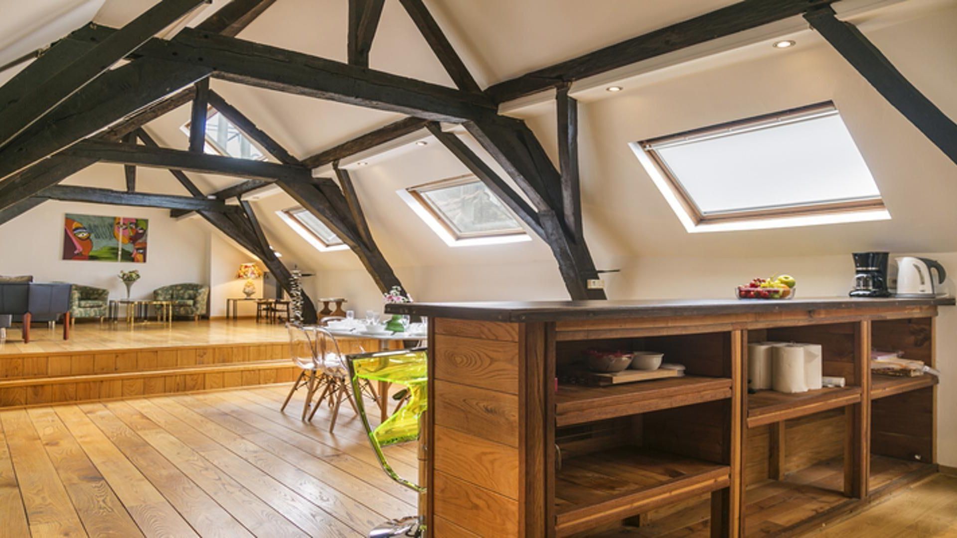 Charming Duplex In Historic Brussels Apartment