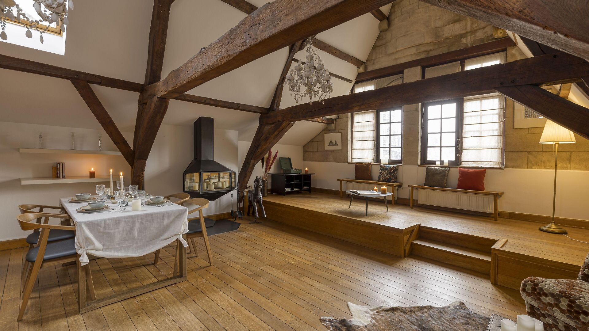 Apartment Chic Penthouse Grand-place Brussels