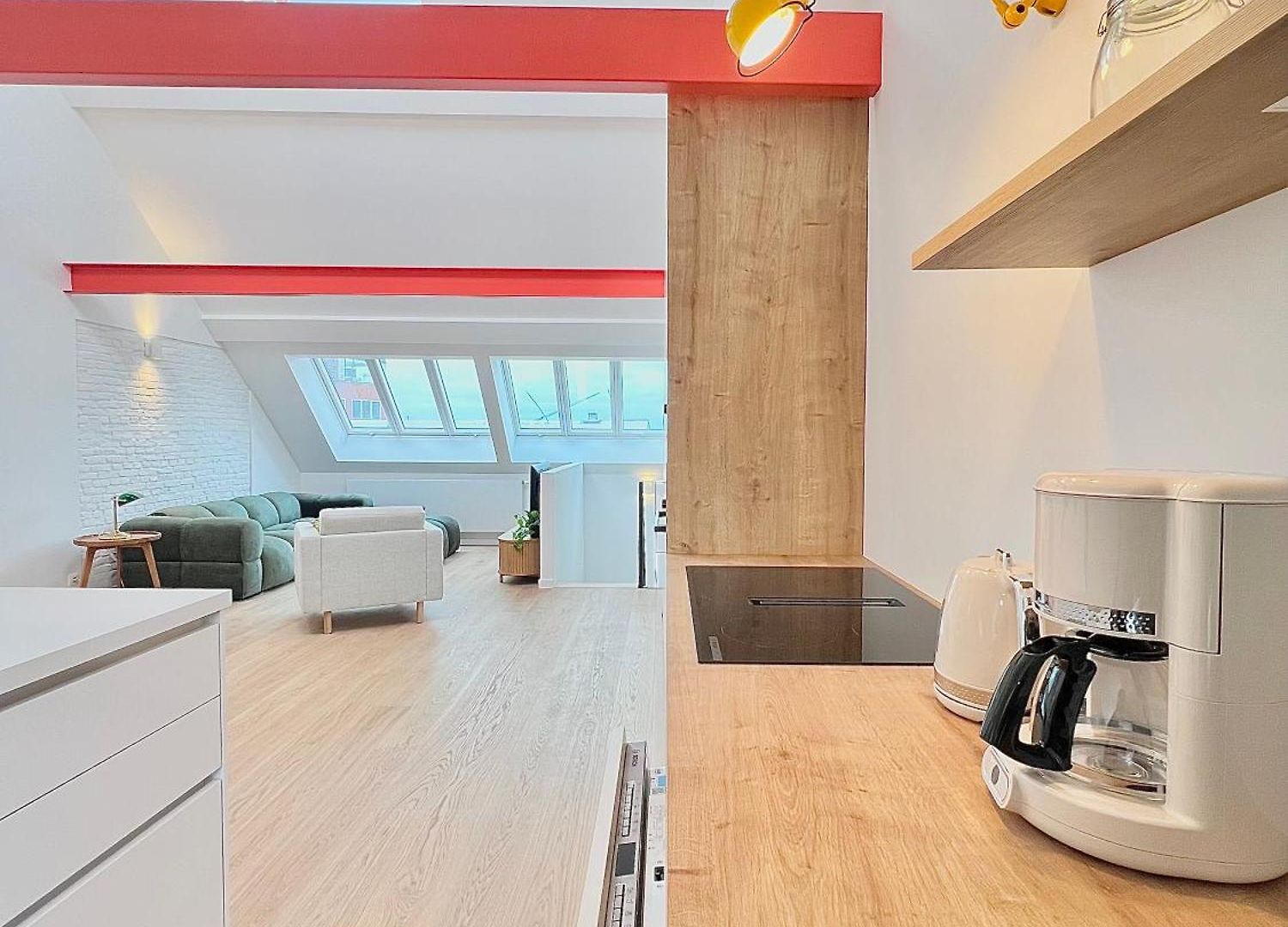 Apartment Duplex Design & Elegant Au Coeur De Brussels