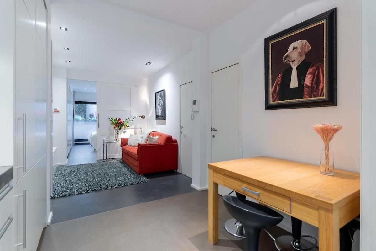Apartment Luxury Deluxe Garden In Centre Brussels