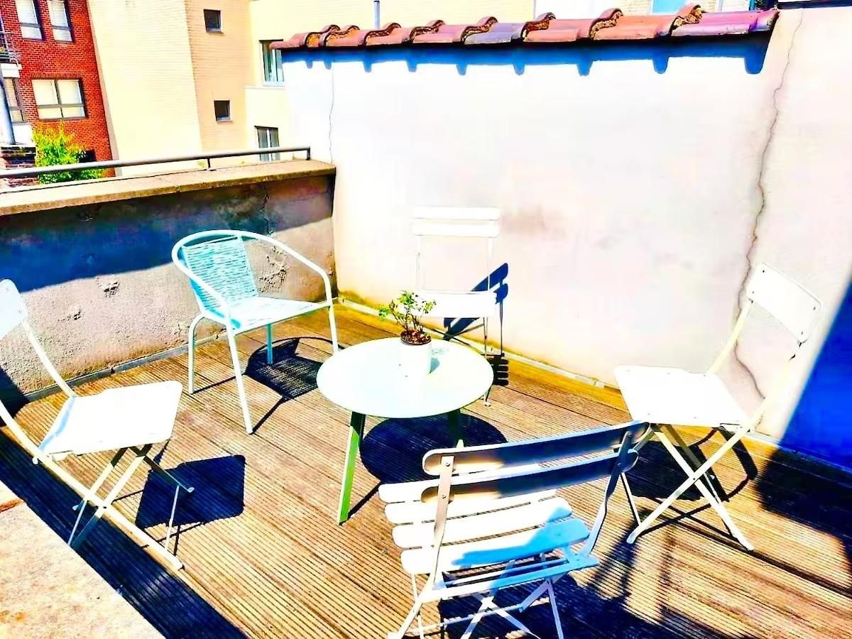 Spacious Terrace In The Heart Of