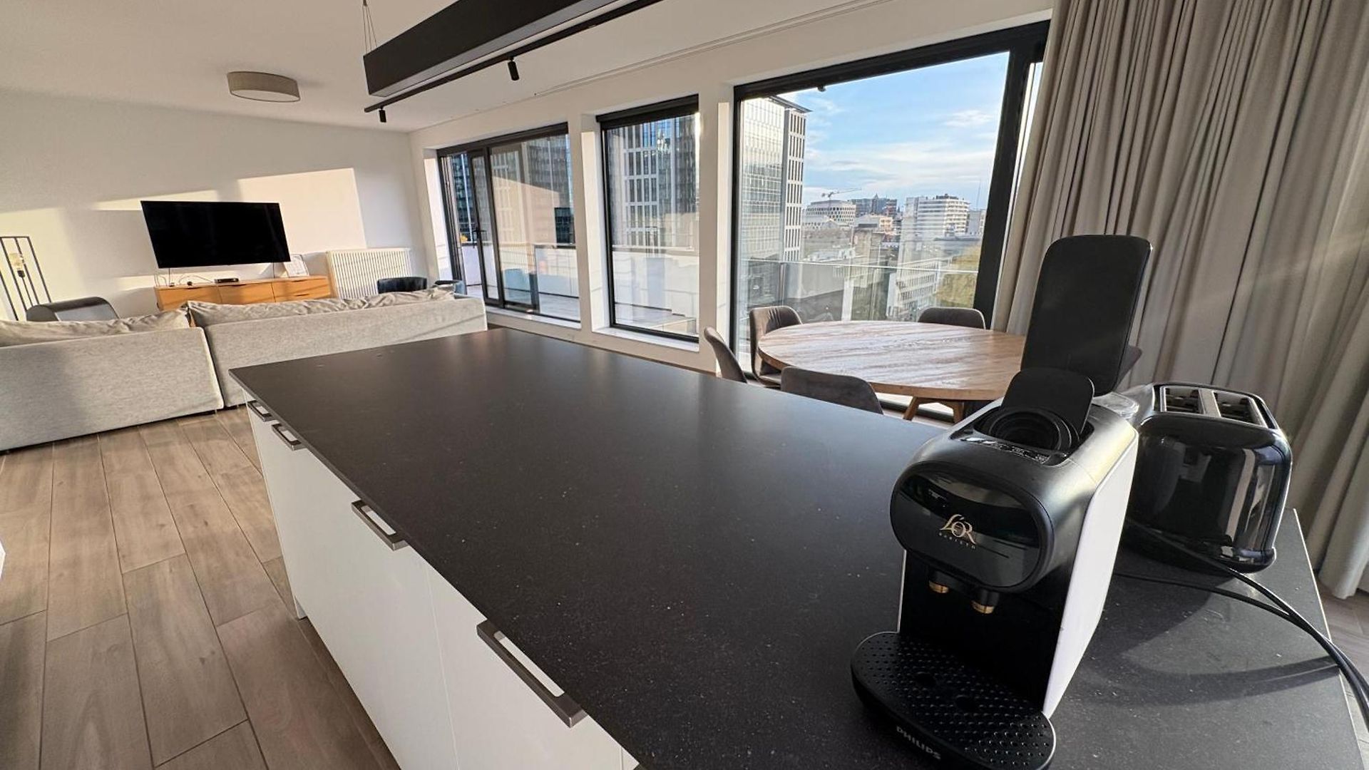 Penthouse Avec Vue Imprenable Sur Brussels