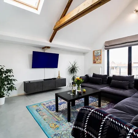Magnifique Penthouse 3 Chambres Dans Le Quartier Du Canal * Brussels