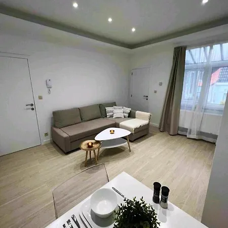One Bedroom With View Jacuzzi And Furnished Balcony At Koekelberg Apartment Brussels