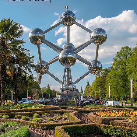 Furnished - Bright, Modern In Brussels, 15 Minutes Walk From The Atomium