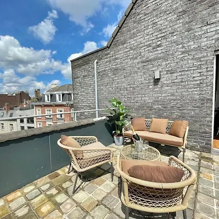 Luxurious Panoramic Penthouse In The Heart Of Bxl Apartment *