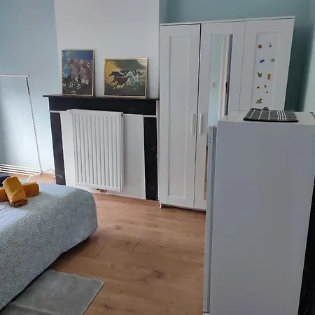 Confortable Avec Un Lit Double A Schaerbeek Cle Bleu Homestay