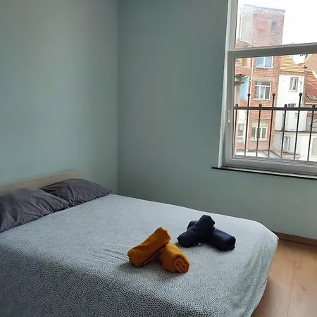 Homestay Confortable Avec Un Lit Double A Schaerbeek Cle Bleu