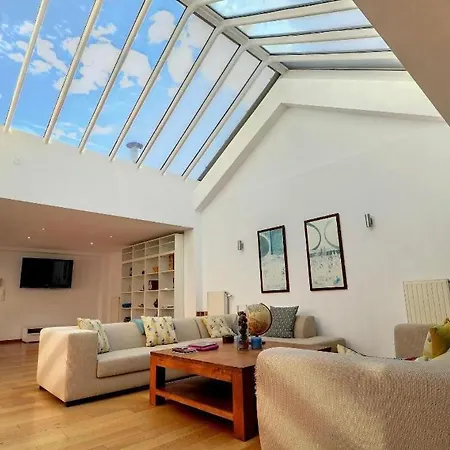 Down Town Spacious Duplex With Private Parking & Game * Brussel