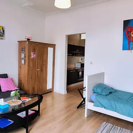 Entier Avec Balcon - Tour Et Taxis Apartment