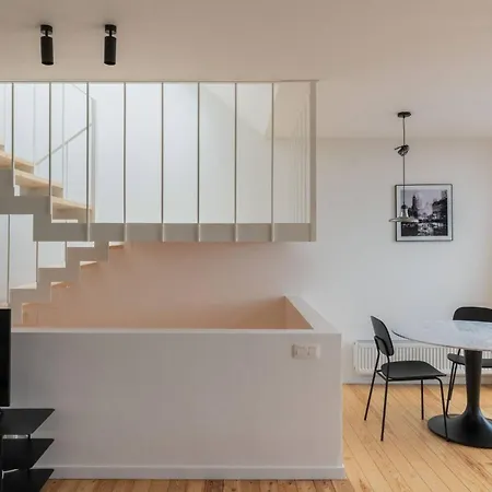 Apartment Floor New Duplex Stunning View In Trendy St Gilles *