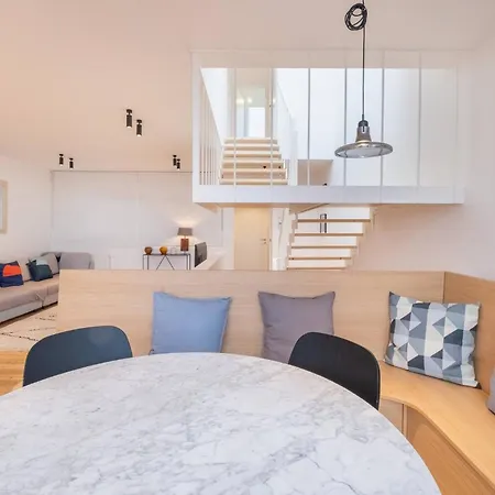 Floor New Duplex Stunning View In Trendy St Gilles Apartment *