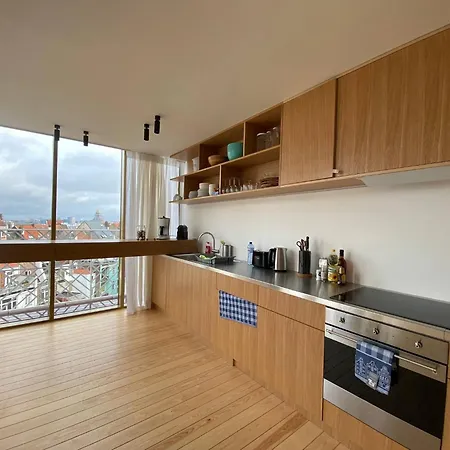 Apartment Floor New Duplex Stunning View In Trendy St Gilles *