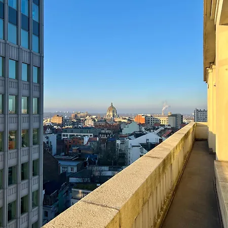 Lovely Loft In Panoramic View! Appartement Brussel