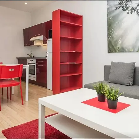 Central Red Apartment Brussels