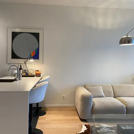 Designer On The Skyline Of Brussels