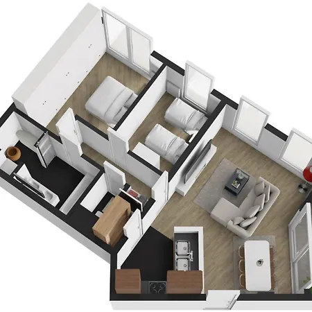 Apartment Le Refuge Historique Wifi - Parking - Confort Brussels