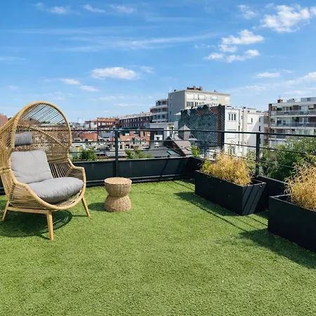 Stylish Penthouse In Bxl With 2 Panoramic Terraces * Brussels