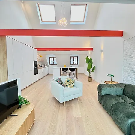 Duplex Design & Elegant Au Coeur De Apartment *