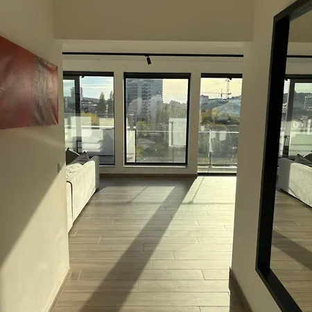 Penthouse Avec Vue Imprenable Sur Apartment Brussels