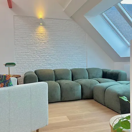 Duplex Design & Elegant Au Coeur De Brussels