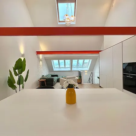 Duplex Design & Elegant Au Coeur De Brussels