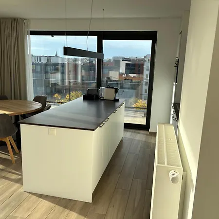 Penthouse Avec Vue Imprenable Sur Apartment Brussels