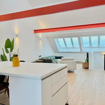 Duplex Design & Elegant Au Coeur De * Brussels