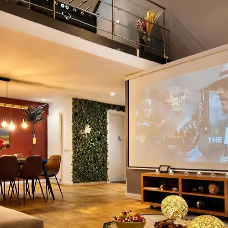 Apartment Luxury Loft Duplex Penthouse Of 190m2 & Free Parking ! Brussels