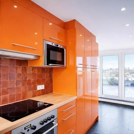Luxury Loft Duplex Penthouse Of 190m2 & Free Parking ! Apartment Brussels