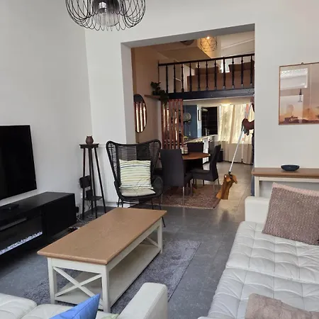 Industrial-style Loft With Mezzanine Bedroom In Prime Area Appartement Brussel