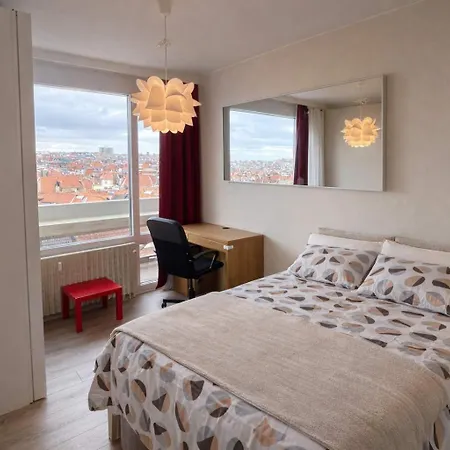 Apartment Stylish In Eu District Stunning Views