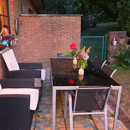 & Wellness Area Jacuzzi Sauna Massage Table Villa Brussels