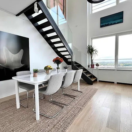 Bed & Breakfast Penthouse Skyline 220 M2 Of Refined Elegance