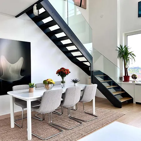 Skyline Luxury Penthouse In 220 M2 Of Elegance Bed & Breakfast Brussels