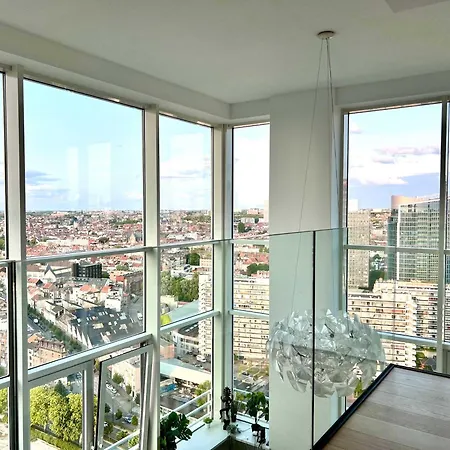 Skyline Luxury Penthouse In 220 M2 Of Elegance Bed & Breakfast 4*